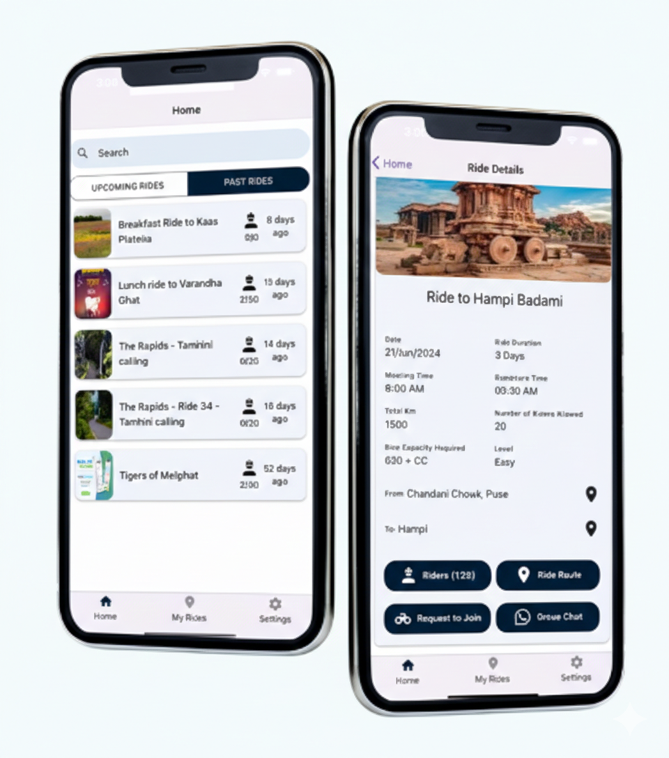 WingmanX professional rider booking service