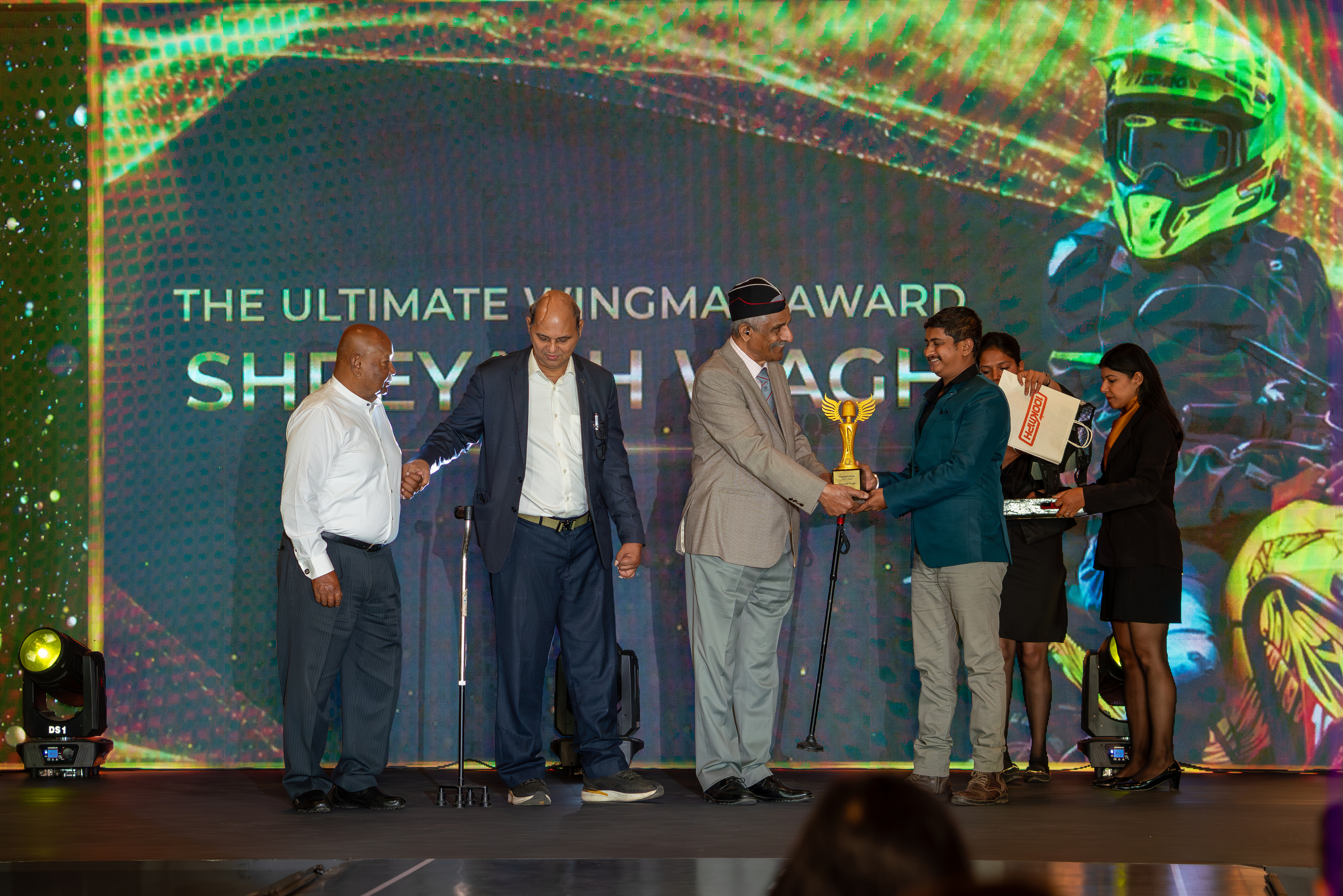 WingmanX company award presentation